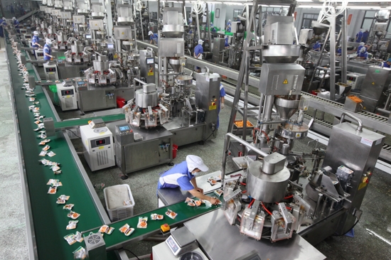 食品包裝生產(chǎn)線